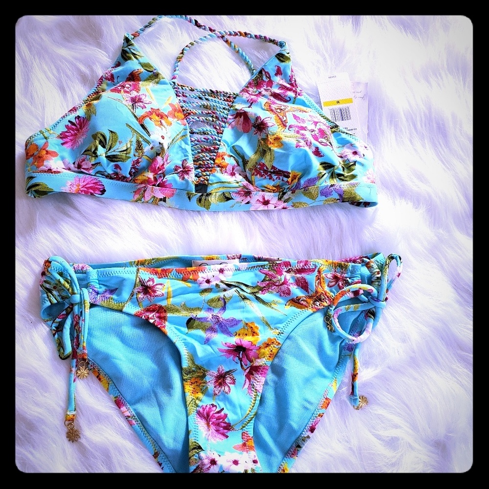 Jessica Simpson Celeste 2 piece swimsuit